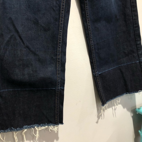 Nasty Gal Raw Hem High Rise Wide Leg Jeans Size 26 - Picture 3 of 7